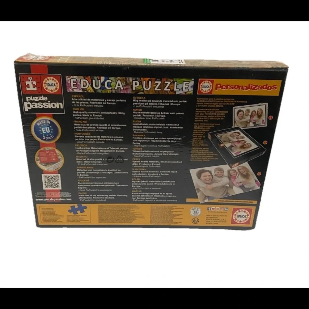 Educa World Map Puzzle 1000 Pieces - Brand New and Sealed NWT